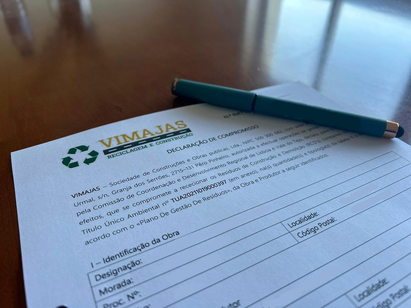 Declarações de Compromisso